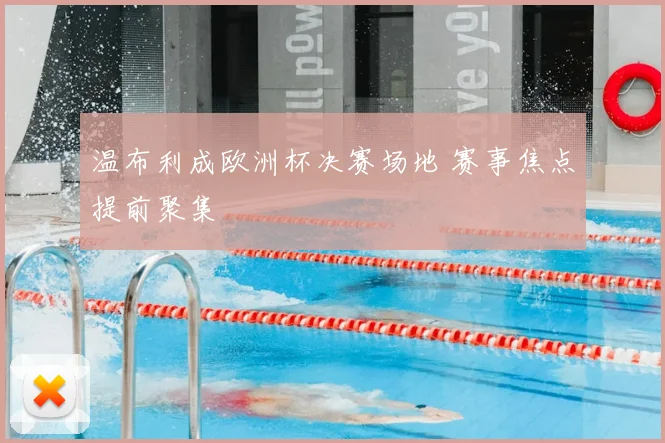 温布利成欧洲杯决赛场地 赛事焦点提前聚集